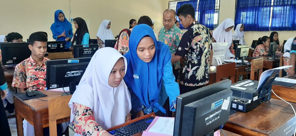 Ujicoba Aplikasi PPDB Online 2019/2020 di SMK Negeri 1 Pracimantoro