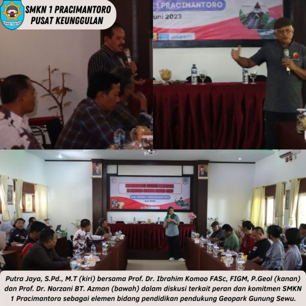 SMK Negeri 1 Pracimantoro Kembali Wakili Provinsi Jawa Tengah Sebagai Host Giat Pre Assessment II – Gunung Sewu UNESCO Global Geopark
