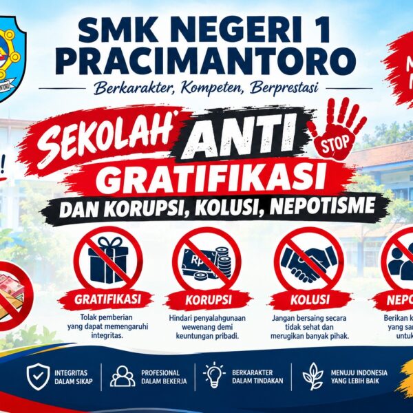 SEKOLAH ANTI GRATIFIKASI DAN KORUPSI, KOLUSI, DAN NEPOTISME