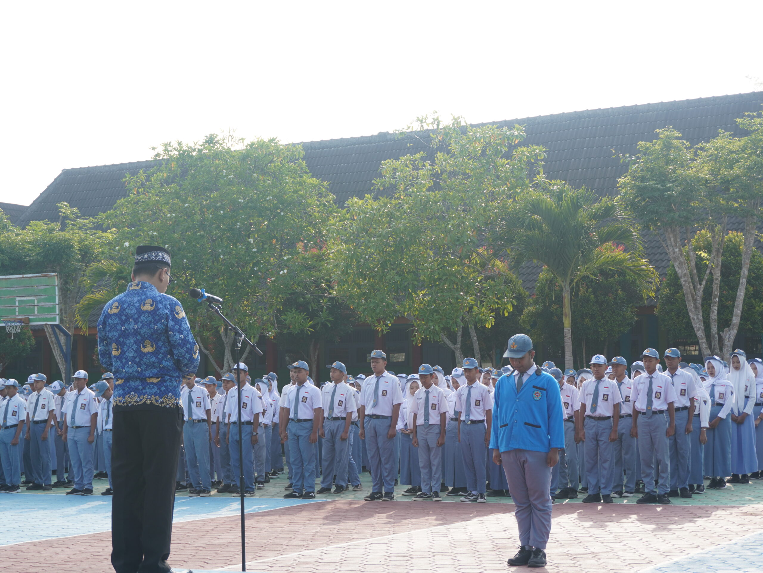 Upacara Hari Kesaktian Pancasila di SMK Negeri 1 Pracimantoro